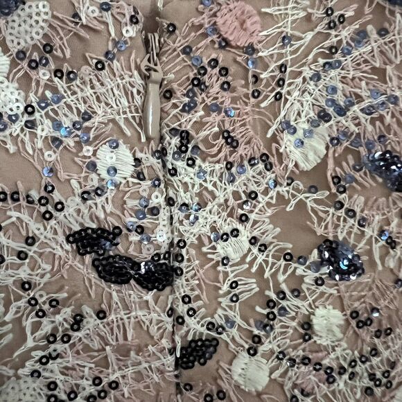 Dress the Population NWT Jill sequin cocktail dress sz L - Picture 5 of 8